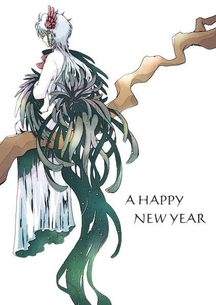 尾長鶏のtwitterイラスト検索結果