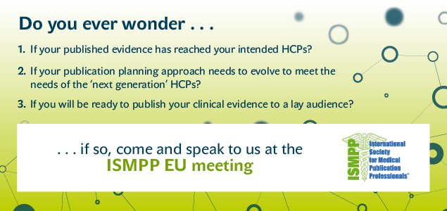 AshfieldHealth's tweet photo. What will the next generation of publication planning look like? Come speak to us at #ISMPP next week and find out! https://t.co/ixsiCWvZNv https://t.co/gbrKEaX6tm