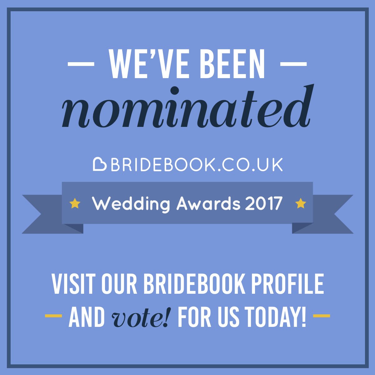 DFTCband's tweet photo. We've been nominated for an award @bridebook and we'd love your vote - just takes 2 taps of your screen! #wedding 
 https://t.co/jPUkf9b9mM https://t.co/qHBCYrrm6d