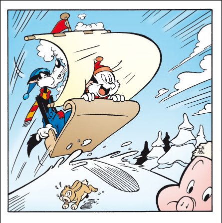 Soms is het best handig als je vader de grote Boze Wolf is! #windwoei #lekkersnel #slee #disney