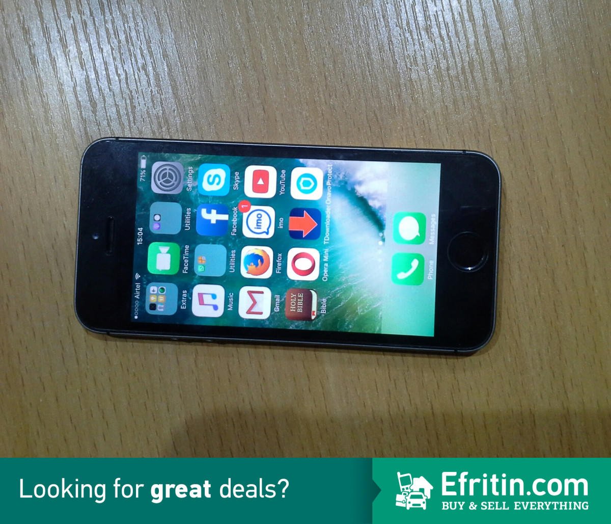 efritin's tweet photo. #DealOfTheDay
Apple iPhone 5s (16GB) selling for ₦ 65,000 on Efritin via https://t.co/h6YCGpNONg https://t.co/3S8GXEasmJ