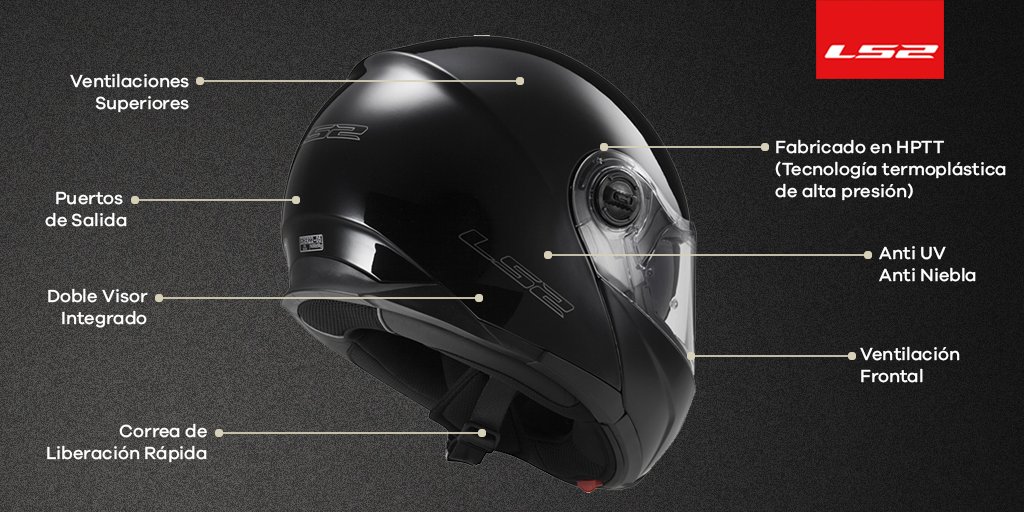 ls2helmets's tweet photo. #Strobe Un casco modular diseñado para una moto deportiva o touring. Conocé más: https://t.co/TWRbUsWPrw #LS2Helemts https://t.co/0MLuDZHWpQ