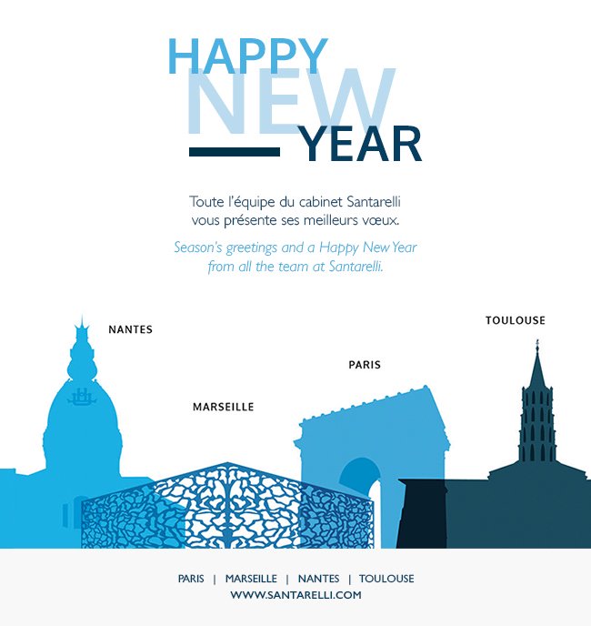 Tout l'équipe du cabinet vous présente ses meilleurs voeux ! Happy new Year from all the team ! @IPisYourFuture #patents #trademarks #IP