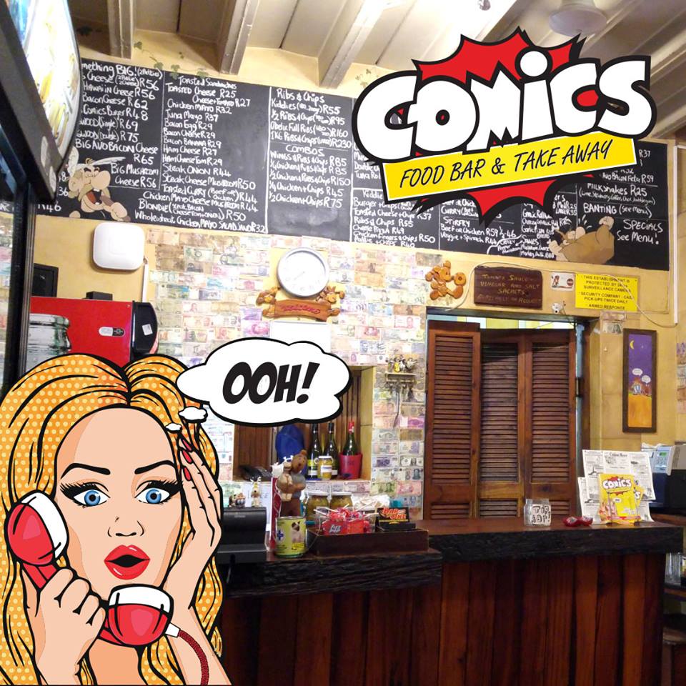 Comics Food Bar tweet media