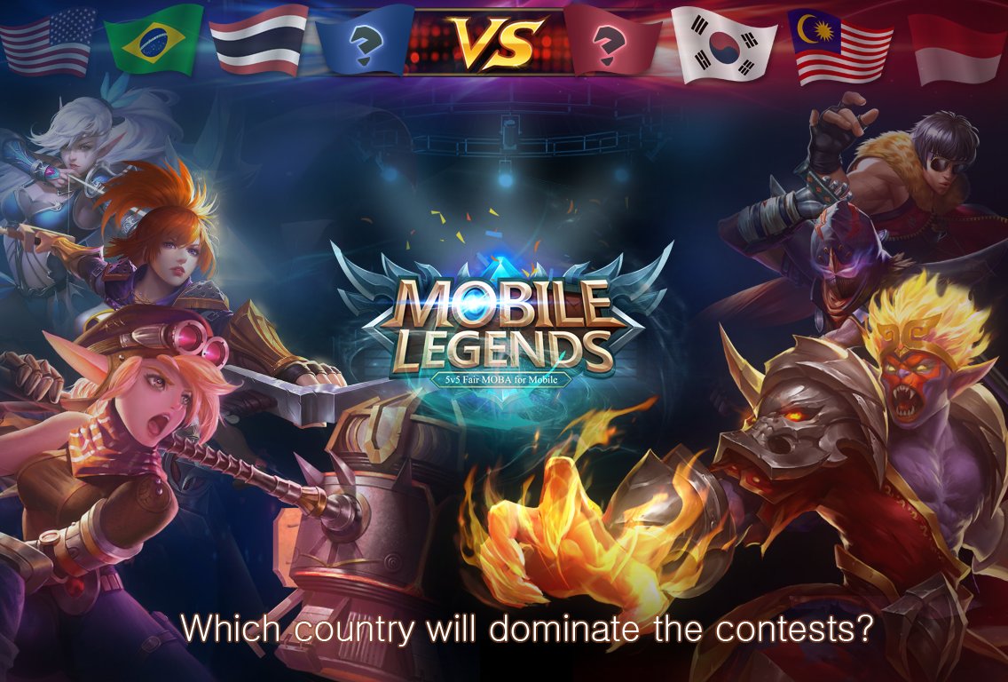 MobileLegendsOL's tweet photo. ★ Our Regional Arena Contest Starts Globally Soon!
Arena Contest is a kind of contest for National Wars. #MLUpdatePreview #MobileLegends😍😍😍 https://t.co/hxremnylrQ