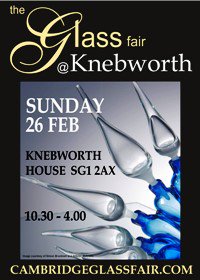 Mark your new diary for the next Glass Fair! <a href="/GlassFairs/">Specialist Glass</a> Sunday 26 February 2017 <a href="/KnebworthHouse/">Knebworth House</a> #glass #collecting #antiques #contemporary