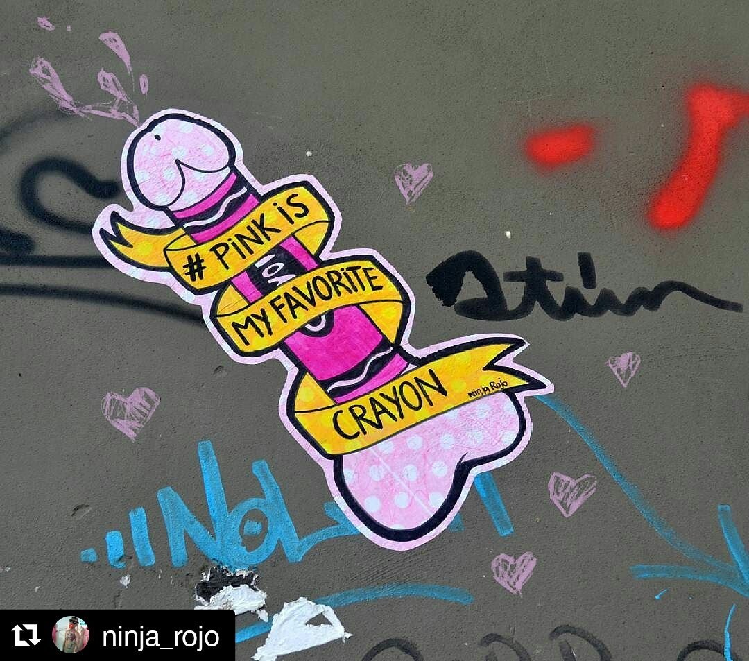 PerchaMag's tweet photo. Pink is muy favorite crayon #quoteoftheday #megapercha vía @ninja_rojo https://t.co/PLZF2UMCiG