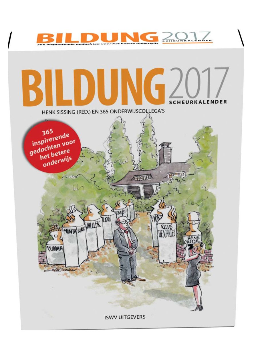 De 365 bijdragen van onderwijscollega's aan <a href="/Bildungkalender/">Bildungkalender</a> 2017 voeden de dialoog in de school over het eigen onderwijs. isvw.nl
