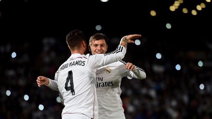 Twt | Ramos: Happy birthday Toni Kroos! German engineering with another year of experience.   