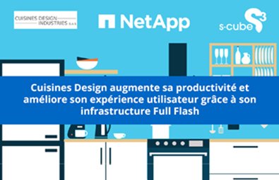 NetAppFrance's tweet image. Cuisines Design industries augmente sa #productivité grâce à son infrastructure #FullFlash bit.ly/2fUbtBM