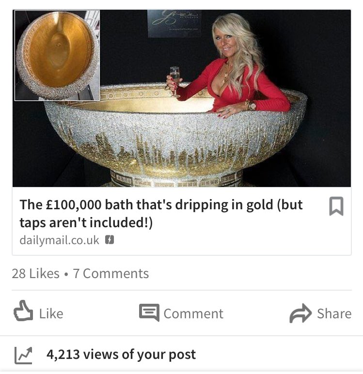 A few thousand hits on my share on LinkedIn 👊🏼💥👊🏼<a href="/CeliaSawyerTV/">Celia Sawyer</a> <a href="/theroyaleditor/">Veritas</a> <a href="/Graceart1/">Graceoflondon</a> <a href="/JennyQTa9/">JennyQTa 🙇‍♀️✍️</a> <a href="/cwindley/">Chris Windley Cyber Evangelist</a> <a href="/LoriRMixson/">Lori Mixson</a> @TBI_BPM