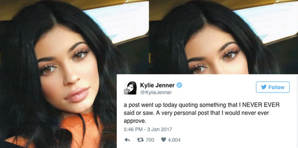 Kylie Jenner Quits Personal App After Post Goes Up Without Her