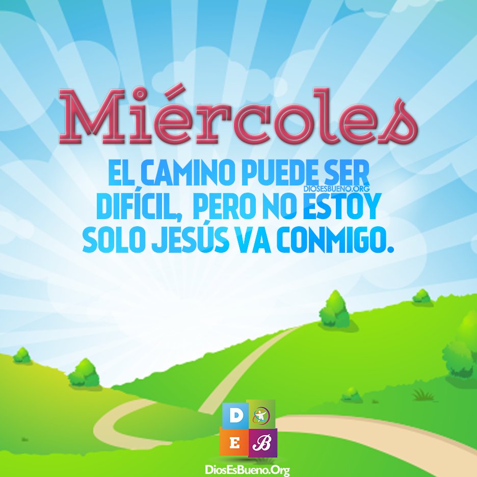 ► Bendecido Día 😀◄
__Dios está contigo__ 😉#CaminoFM