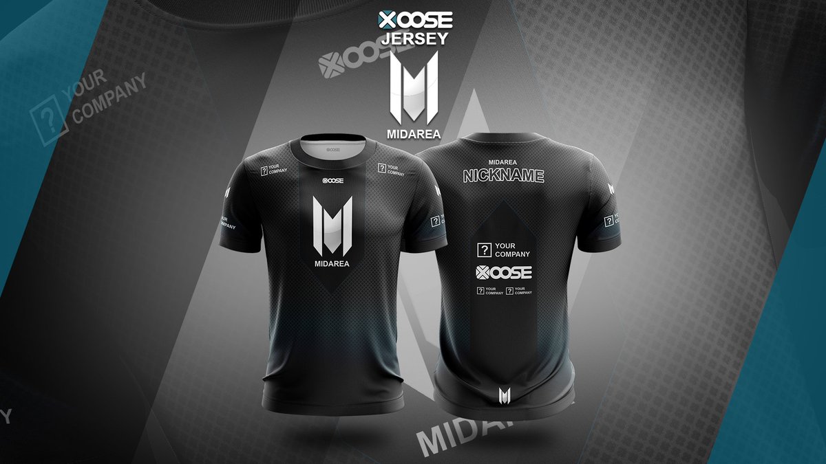 XOOSEtweet's tweet photo. Partnership announcement @midAREA_eSport - we hope you like your new outfit https://t.co/1zXAdTd0Vz