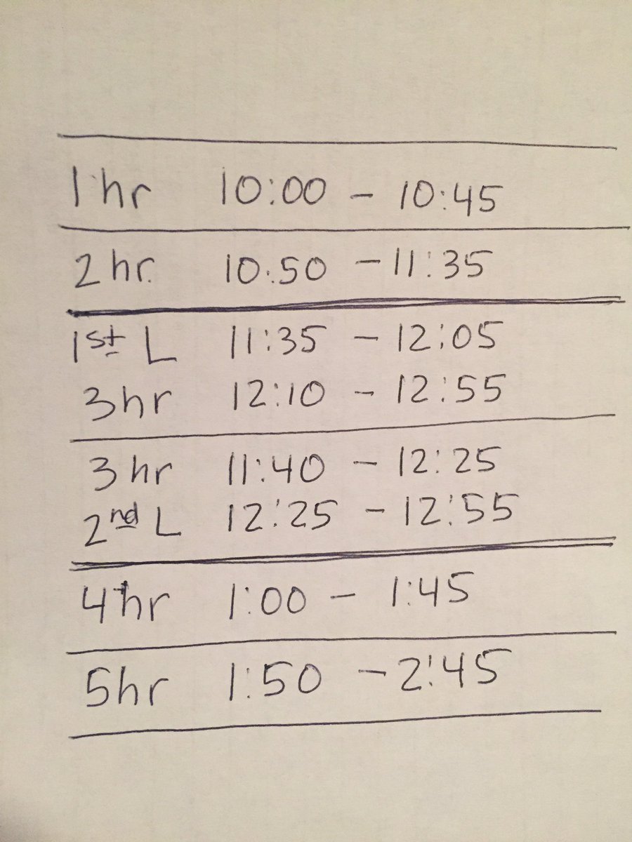 RidgelineHS's tweet photo. Snow delay today.  Today's schedule: https://t.co/d2ER7R6x2f
