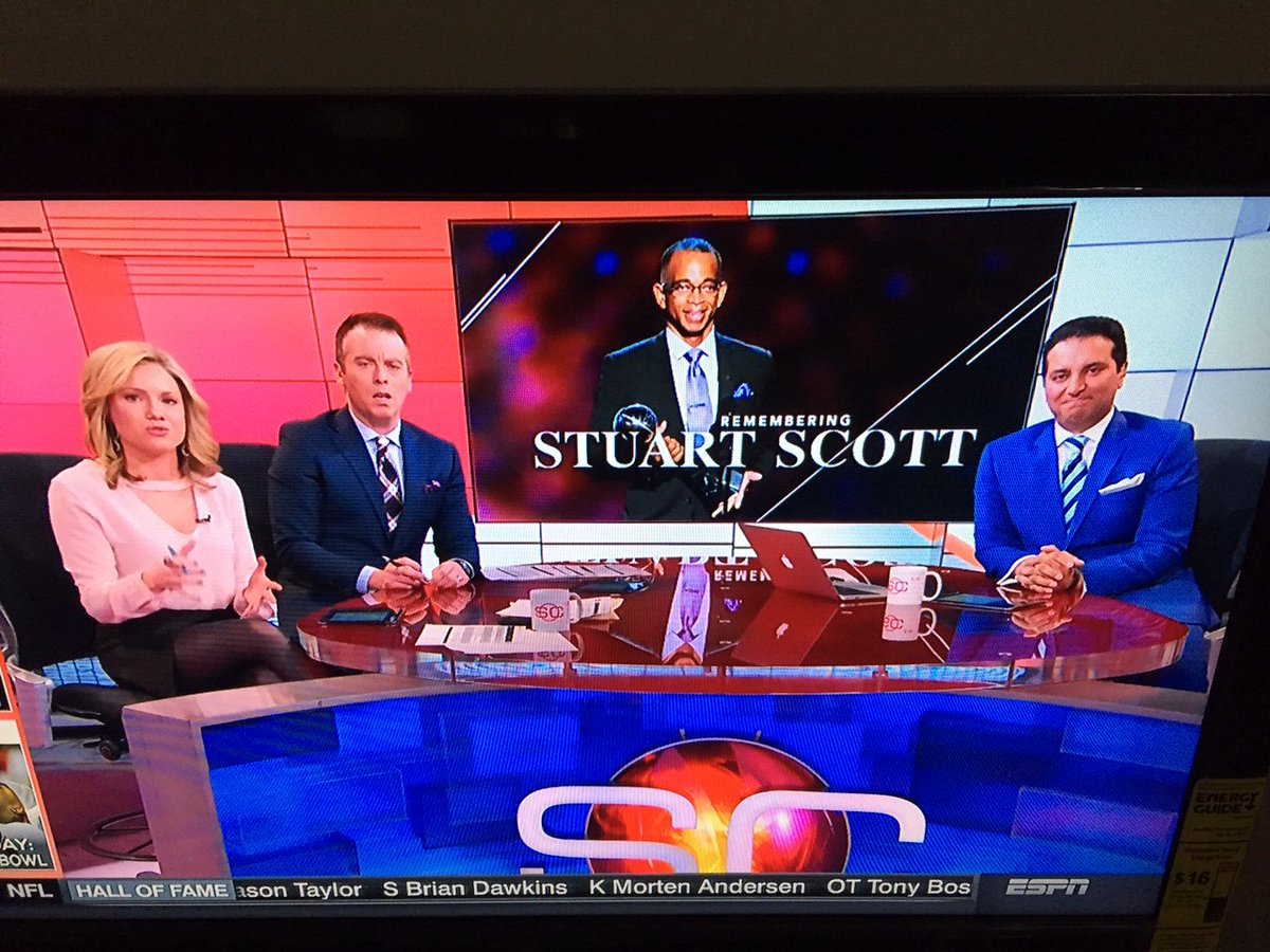 TaeAndSyd's tweet photo. @SportsCenter @KNegandhiESPN @RandyScottESPN @jaymee Thank u for today's tribute. Loved watching dad #StuartScott 's commercials #ESPNFamily https://t.co/38S4GDzcdR