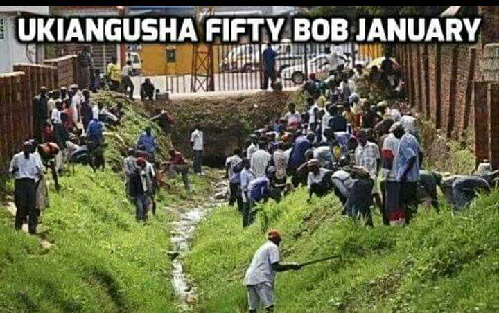 Mukiriyrene's tweet photo. #whenItsJanuary and you find have lost a 50 Bob note https://t.co/Y11OP4SiQz