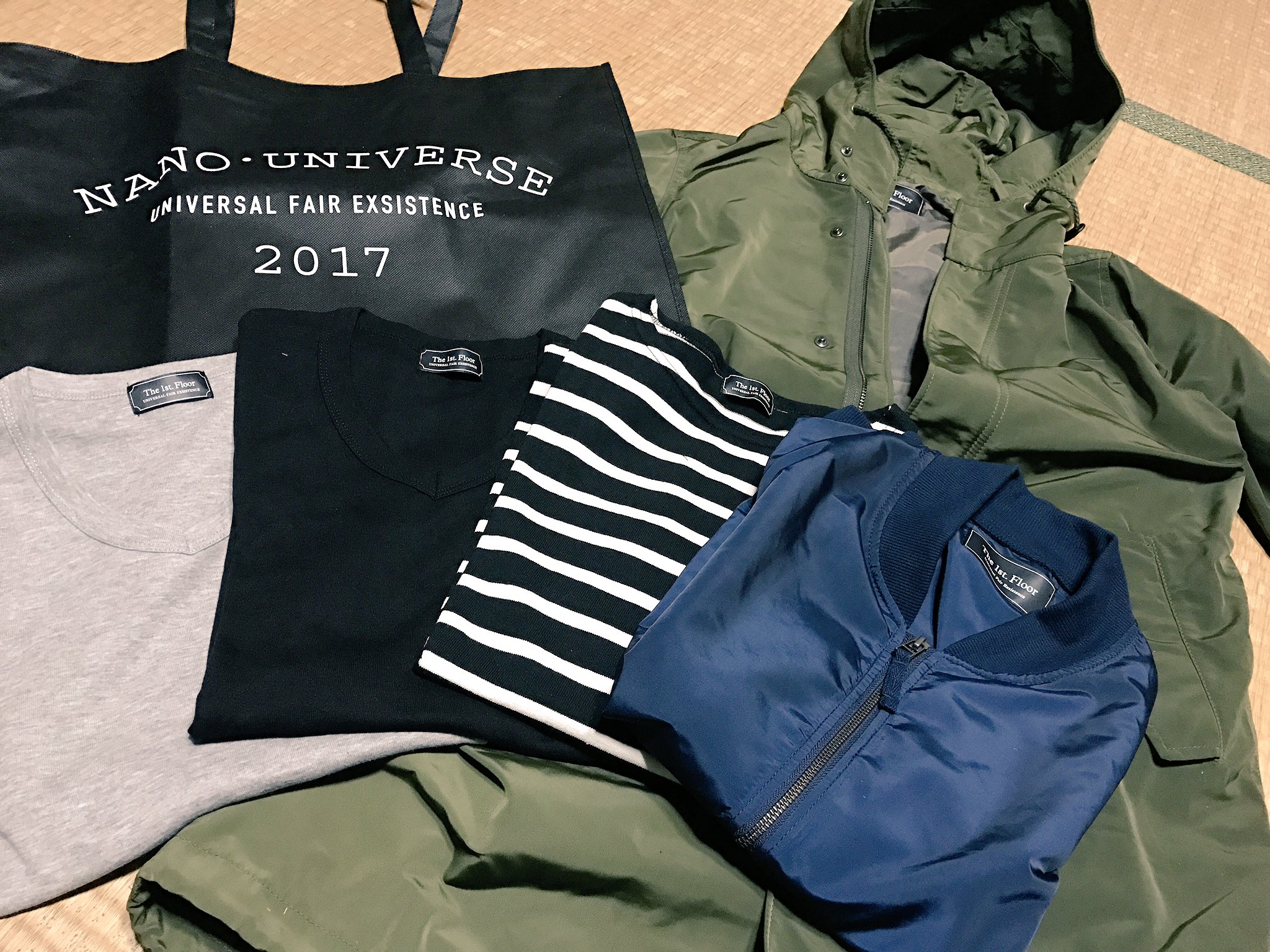 つち 元旦に届いていた福袋をようやく開封 O どちらかといえば春物系セット 3年は着ます ʖ 楽天 ナノユニバース 福袋 パターン4 S 16 0 T Co 0o3gptby7r Twitter