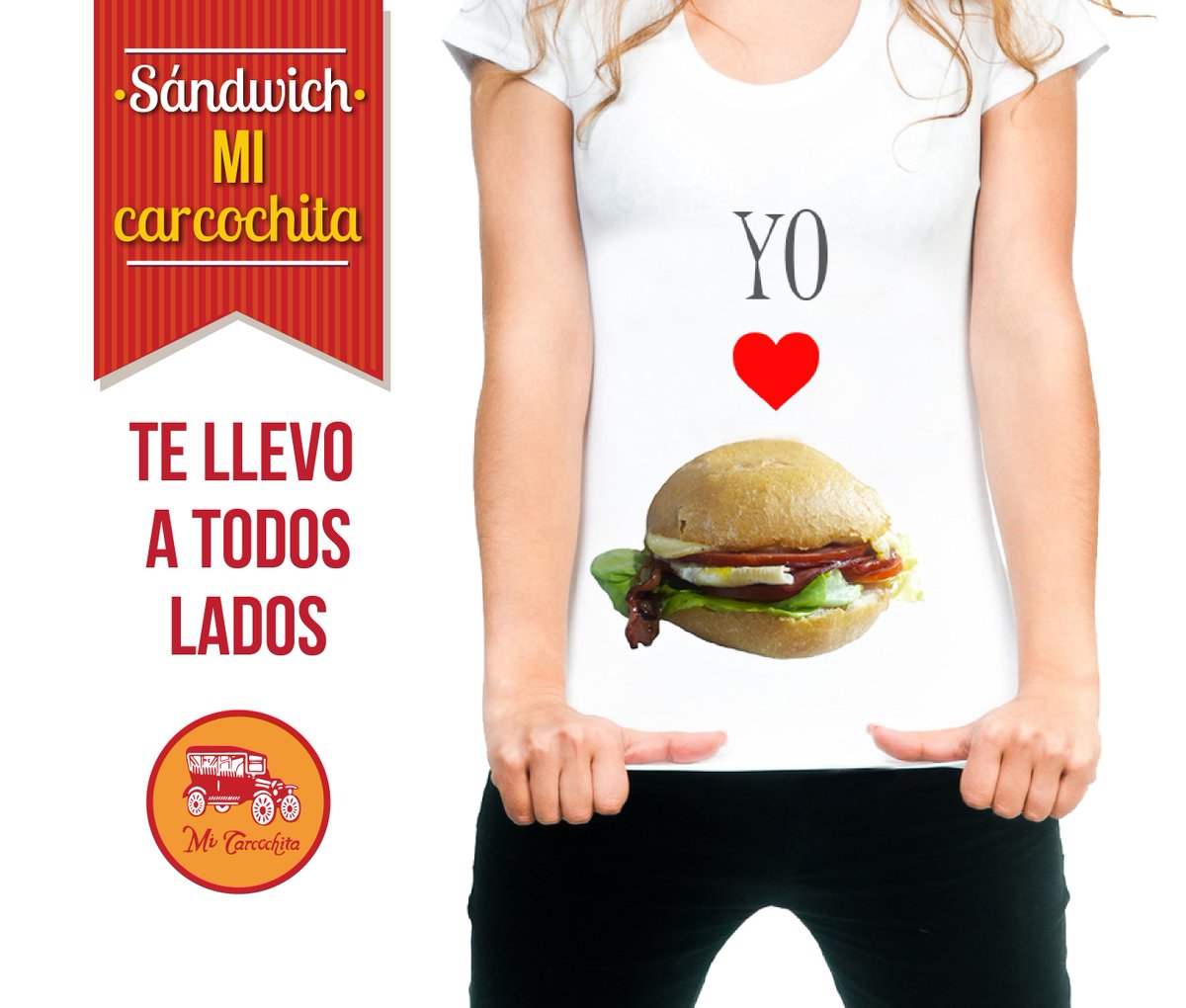 MiCarcochitar's tweet photo. Sándwich Mi Carcochita, te llevo a todos lados!!! 
#MiCarcochita #Las24Horas #BierServido https://t.co/lDT3JNDseC