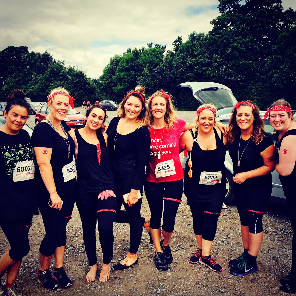 ctysmallholding's tweet photo. Thanks to @ArchantDigital for doubling the money we raised from @CR_UK #prettymuddy - it was a great day for a great cause! https://t.co/dF7N6igBcj
