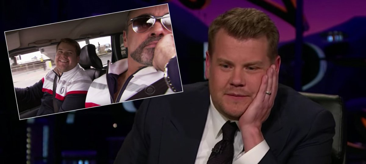 Här tackar James Corden George Michael för allt (och hyllar honom för Carpool Karaoke)
 amelia.se/artiklar/har-t…