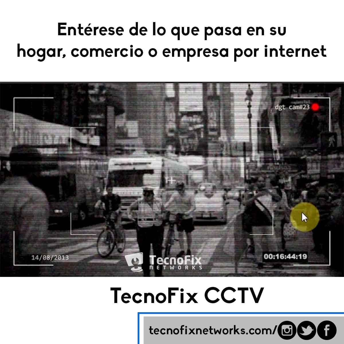 TecnofixNet's tweet photo. Despreocúpate, con TecnofixCCTV. -Para más información contactanos atraves de nuestros teléfonos 0212- 8146531/ 04149269225☎- https://t.co/pXzBCmThWq