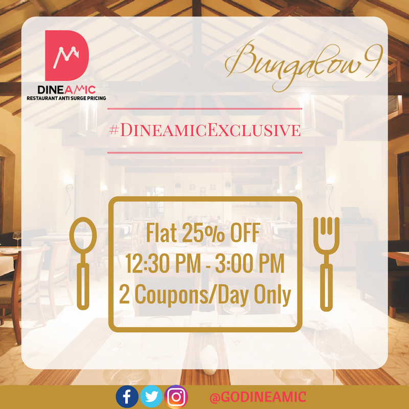 GoDineamic's tweet photo. @bungalow9bandra #Dineamic #Food #Drinks #Delicious #Hungry #Foodie #Foodlove #Yummy #Mumbai #India #Love #Dine #Beer #Discount #Offer https://t.co/DPMdgfhtjd