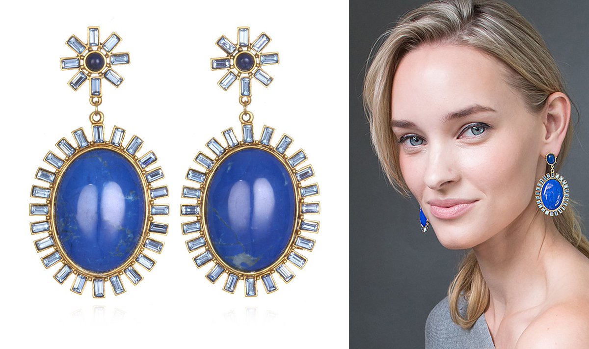 SequinJewelry's tweet image. Make it a Bold &amp;amp; Beautiful #Wednesday with our Hall of Mirrors Earrings!
bit.ly/2hSjJBY
#wednesdaywant #bluejade #statementjewelry
