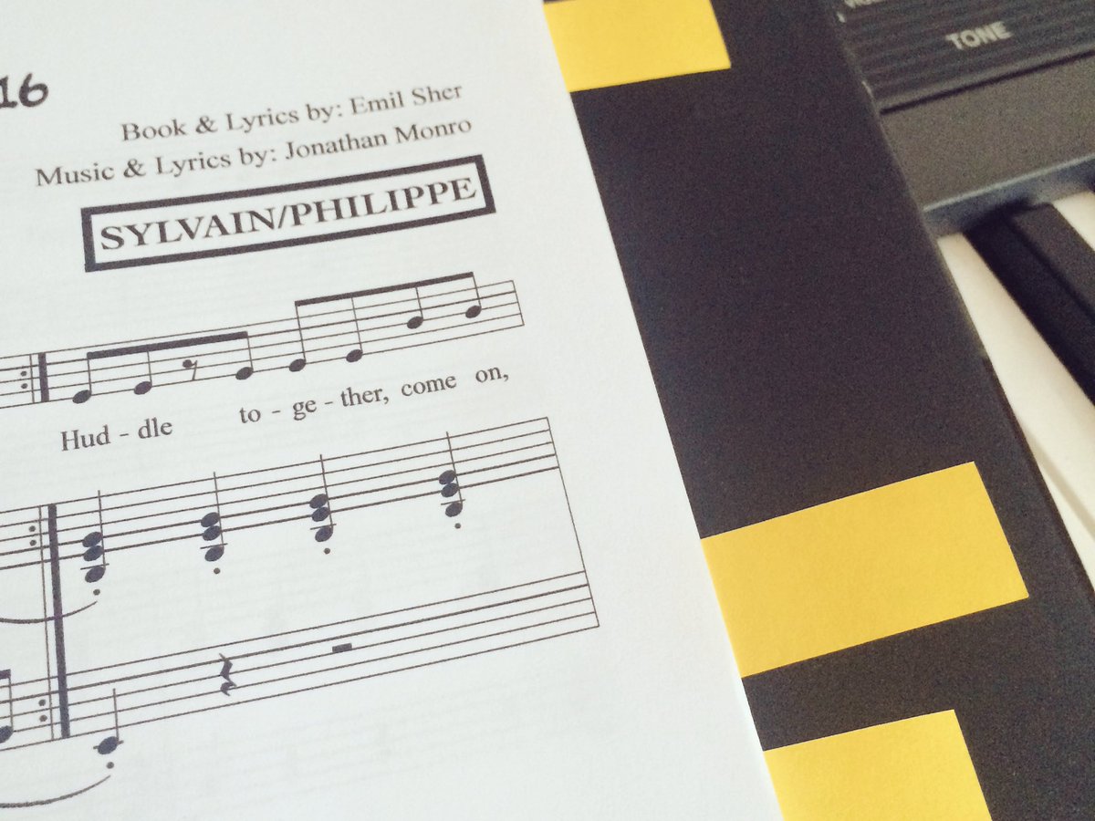 kseniathurgood's tweet photo. 2017 has begun.
ajd & demain coaching.
new Canadian musical of old story.
tickled pink to teach colleague's music & lyrics.
#jonathanmunro https://t.co/O5fuJf5vp6