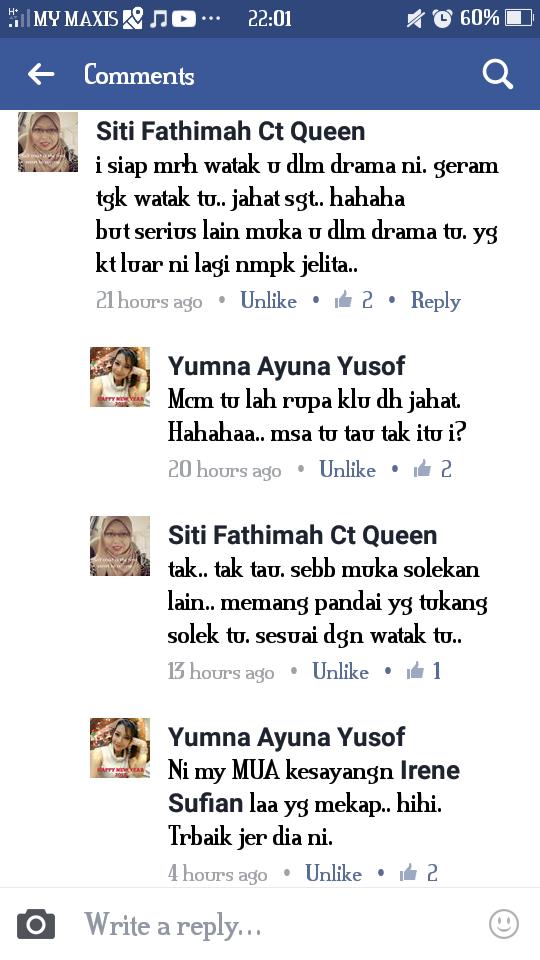 irene_sufian's tweet photo. Terima kasih atas respon yg baik dari penonton #laracintaameena https://t.co/75cgMjkRA0