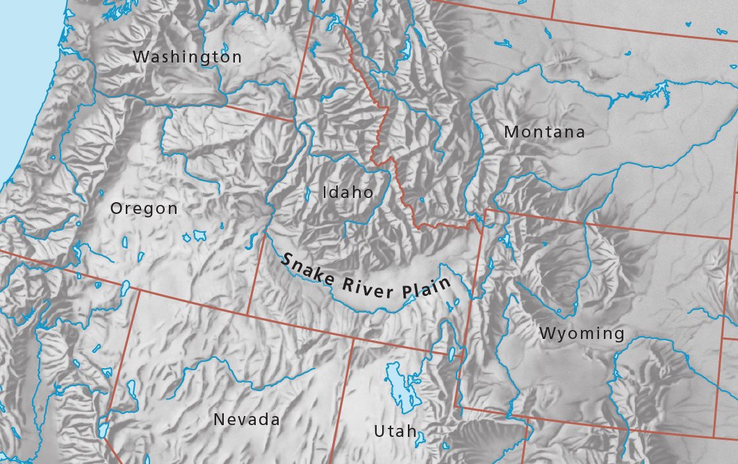redgeographics's tweet image. Another map for @fixwikimaps, this one is of the Snake River Plain and again I got to use some hand-drawn shaded relief #lovemaps @nacis