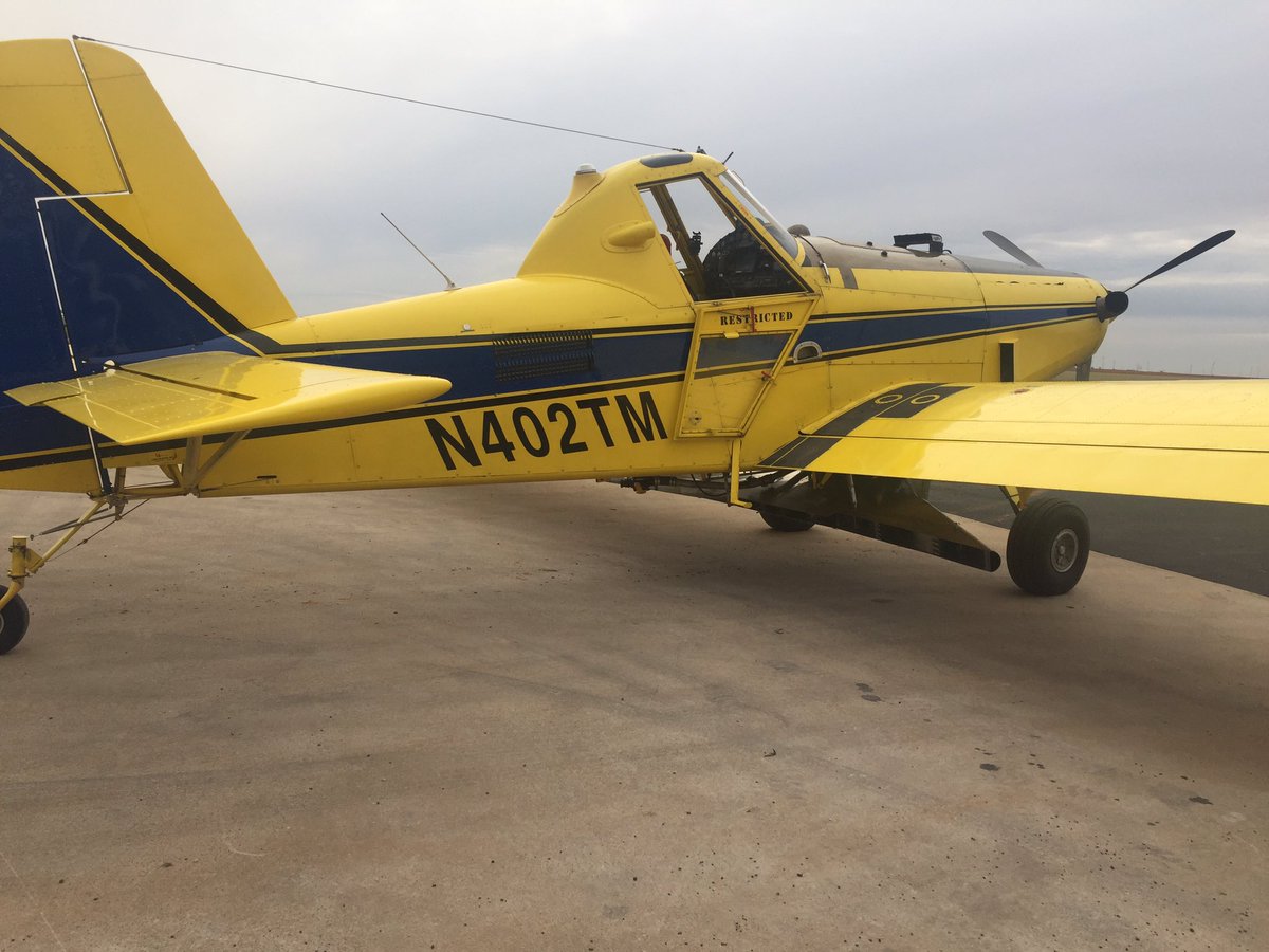 rwp_3's tweet photo. @DowAgroUS @airtractorinc Doing a little dry product #Fixwing calibration work today for #BrushControl https://t.co/E6glZJKn4w