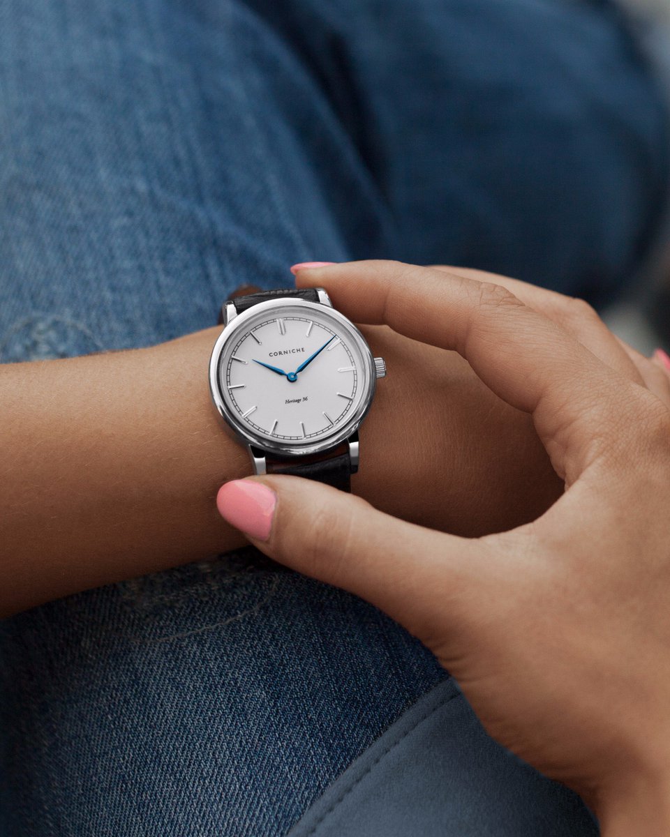 cornichewatches's tweet photo. In case you missed it we released the Heritage 36 in our most versatile colour combination late last year, steel with white dial. https://t.co/8ng1zFRRet