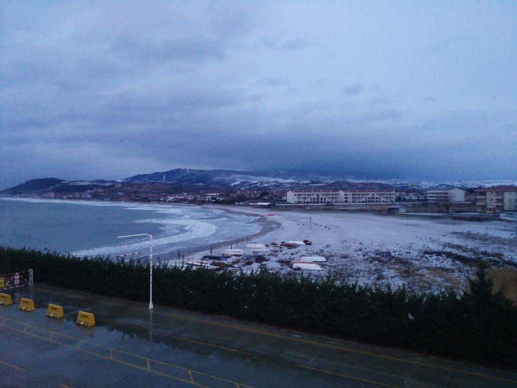 Tekirdağ Kumbağ Kâr Manzarası #kumbağ