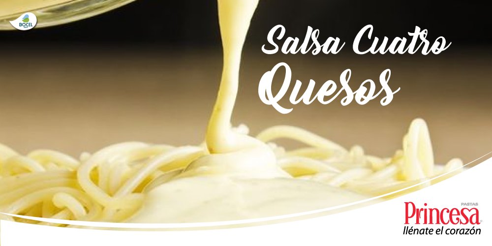 PastasPrincesa's tweet photo. ¿Te fascina el queso y las #PastasPrincesa? Esta receta es para ti #LlénateElCorazón Receta: https://t.co/Lfge9aysLe https://t.co/xNoUQUIoPH