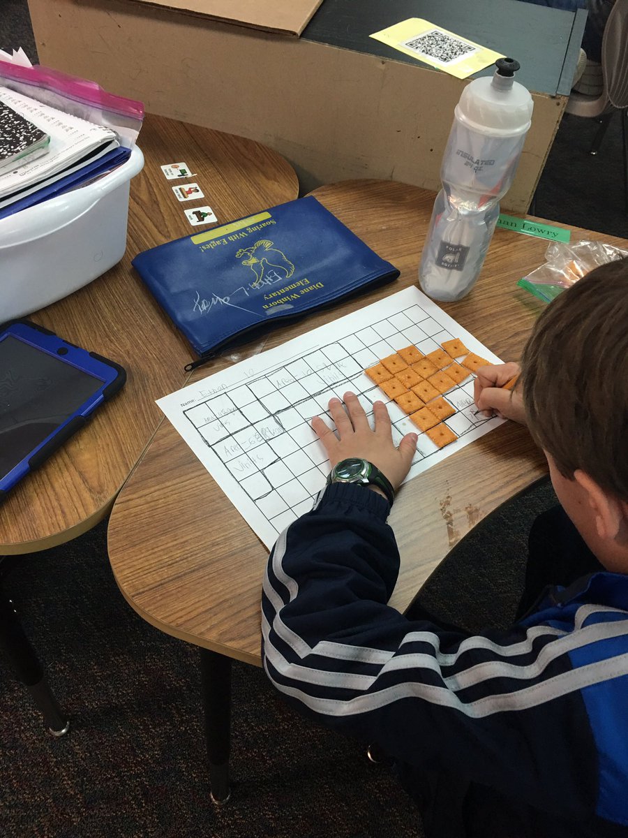 kt_techr's tweet image. We are using fun math tools to find area. #DWEeagles