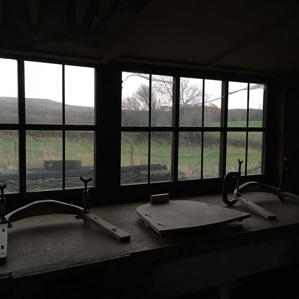 alicebloggltd's tweet photo. More chairs in the making. A pair of English fumed oak chairs. It's getting dark already! #workshopwithaview #alice… https://t.co/XvQy0RFpg4