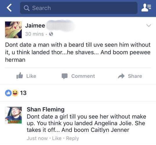 Because I'm a Guy tweet media