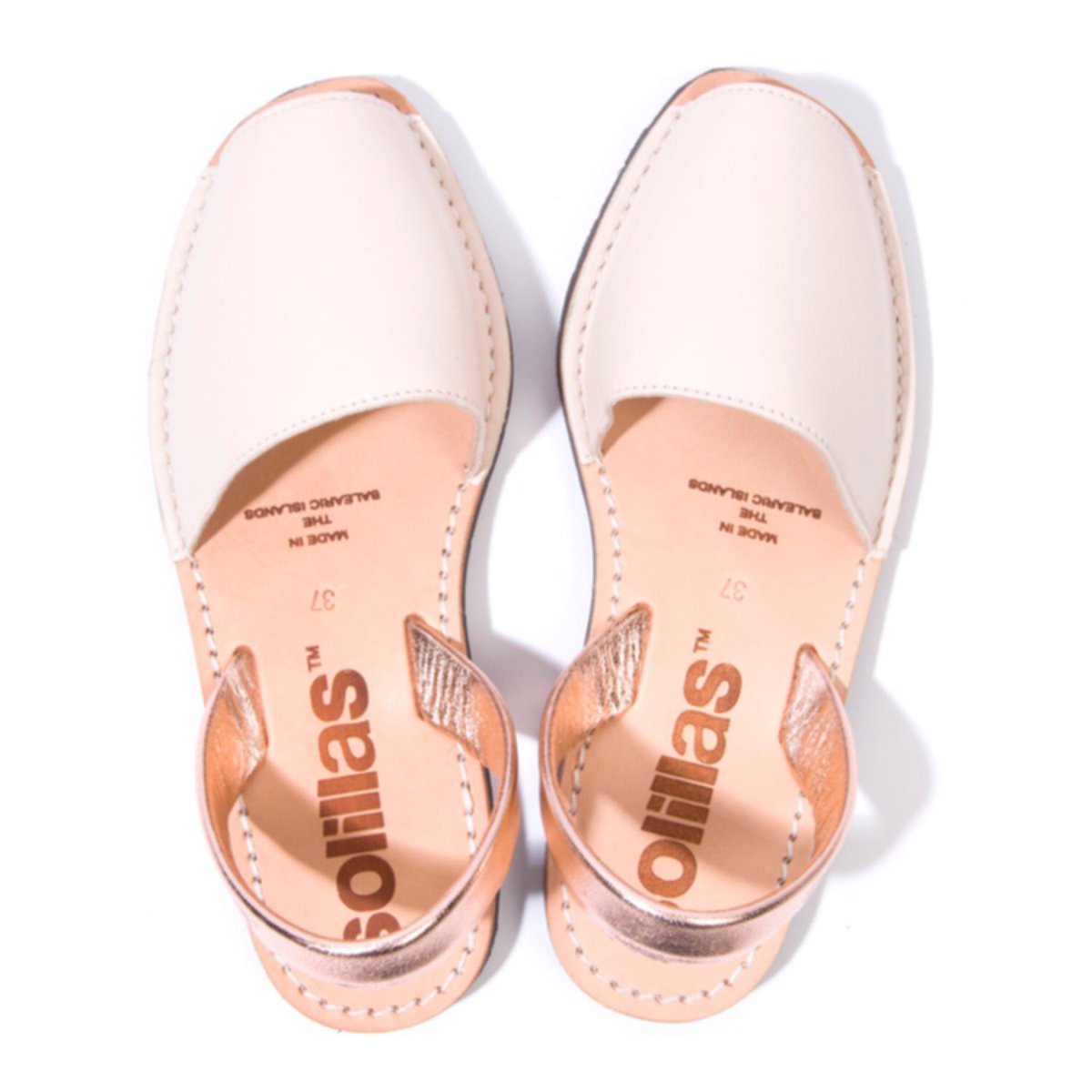 Solillas's tweet image. Metallic but understated ... what isn't there to love about Rosa Oro. Hurry - now with 50% off in our sale - £26 x