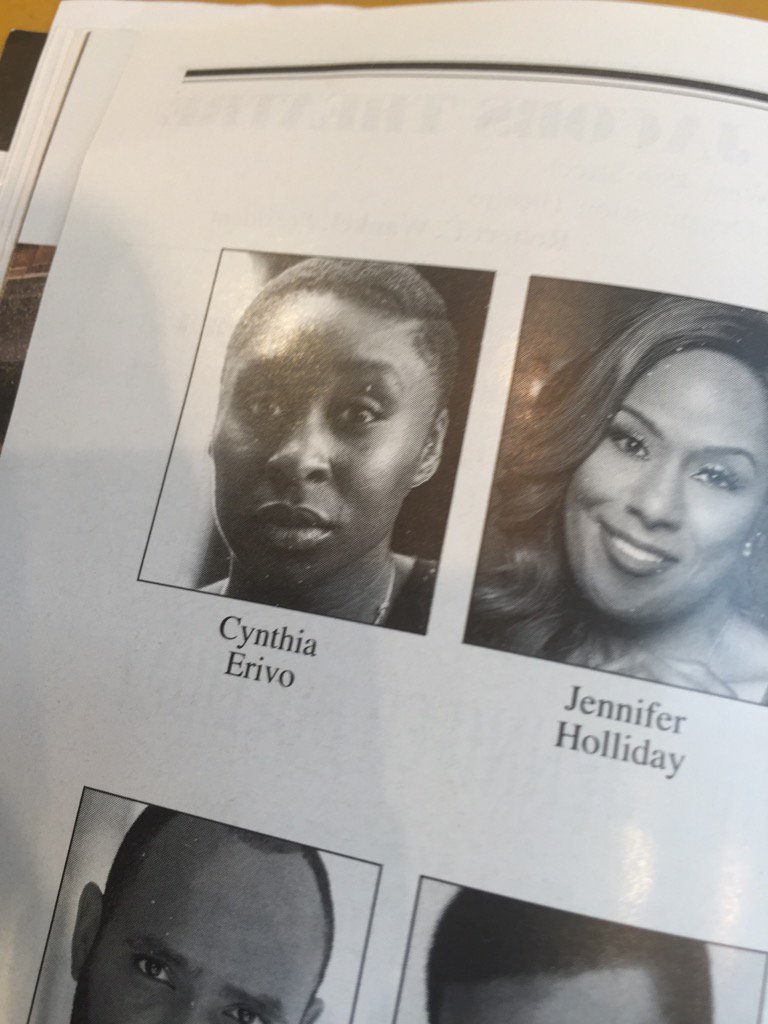 TillmanCasting's tweet photo. Saw #The Color Purple last night #cynthiaerivo has another fan, major!!! https://t.co/9KqGFxyy2r