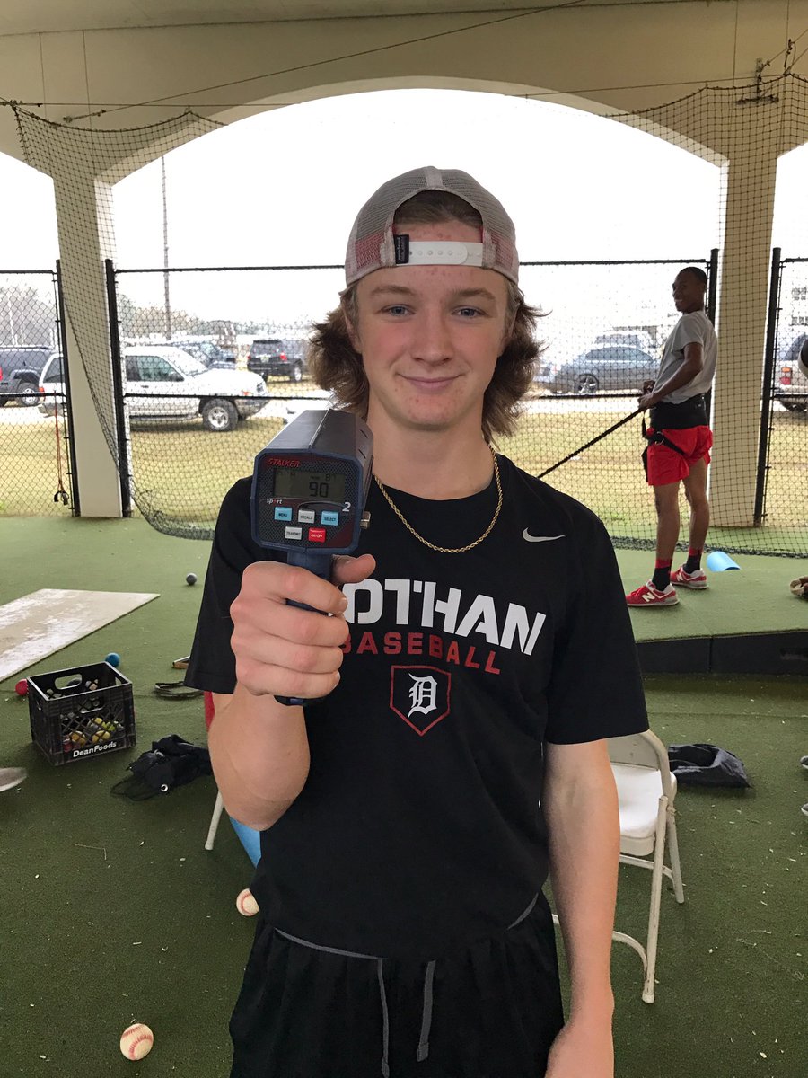 Dothan High Baseball (@dothanbasebal) on Twitter photo Our newest member of the 90 mph pull down club. Our newest member of the 90 mph pull down club.