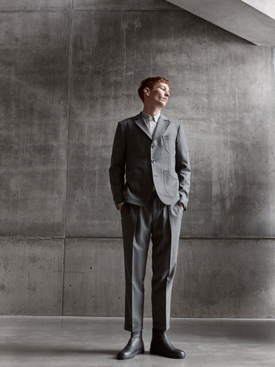#TrousseauThursday @frenncompany comes from Helsinki, and the Nordic feel can be seen in all the designs. 
New wave of menswear! 
#LCM #AW17