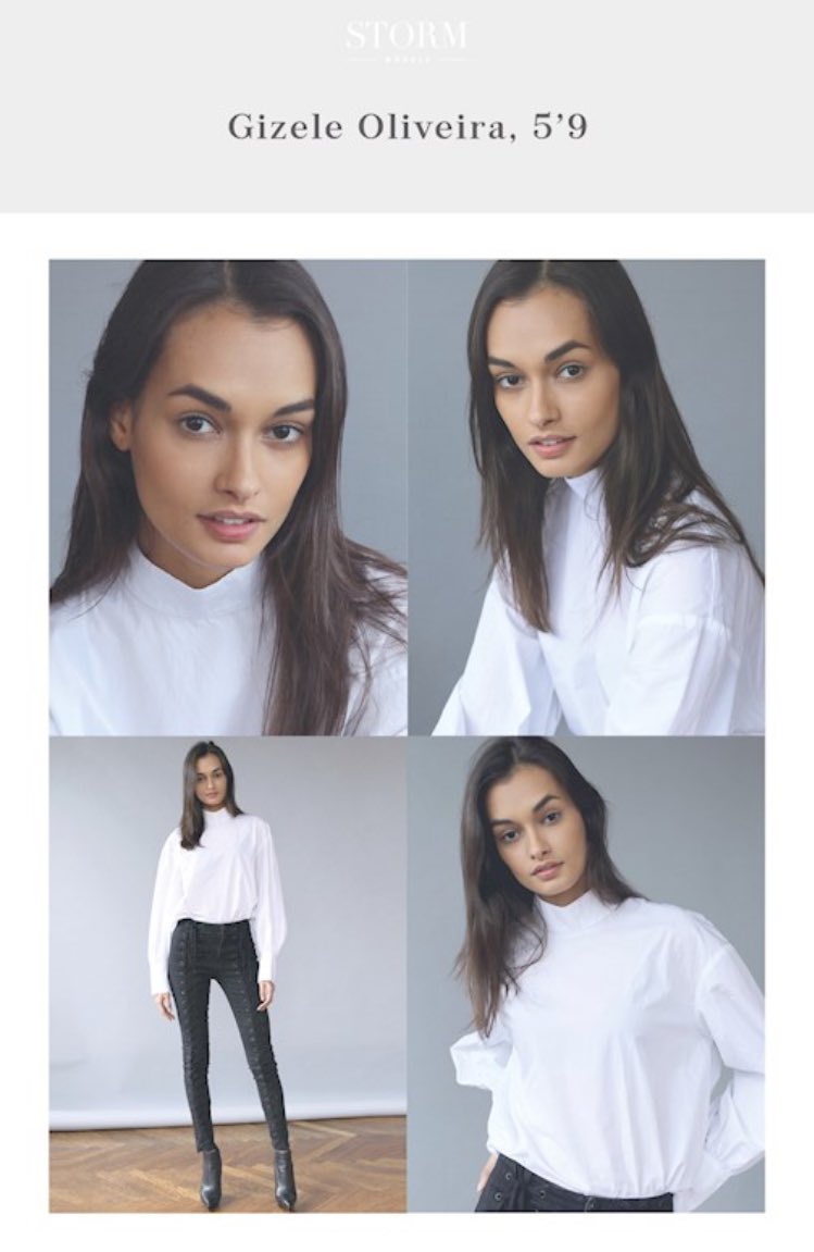 modelspolaroids's tweet photo. Gizele Oliveira 
Storm Management / IMG Models 
Height: 5'9"
#digitals #gizeleoliveira https://t.co/XB0KT2aXDS