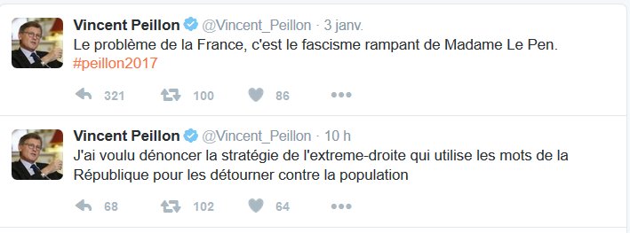 EdeVulpi's tweet image. Le problème de Vincent Peillon, c'est qu'il est resté bloqué dans les manifs du 21 avril 2002. #LaissezLeSortir #SortezLe