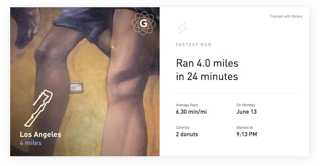 dougkanter's tweet photo. @eramirez 6.30 min/mile avg. pace? nicely done! https://t.co/FI5XXjyoJZ