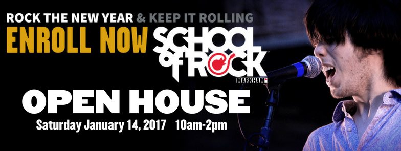 Call 647-218-7625 or email markham@schoolofrock.com to book your Free trial class.