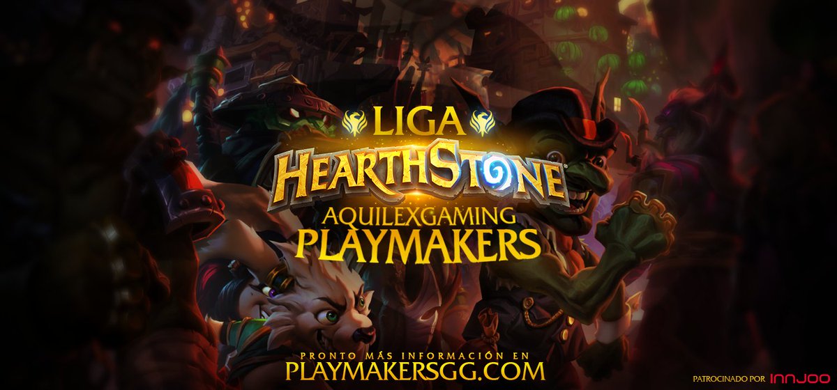 PlayMakersGG's tweet photo. ¡Anunciamos la segunda Liga Hearthstone @AquilexGaming PlayMakers!

Próximamente más información en https://t.co/Q1g8zOIyV2. https://t.co/pWPWhL0j1M