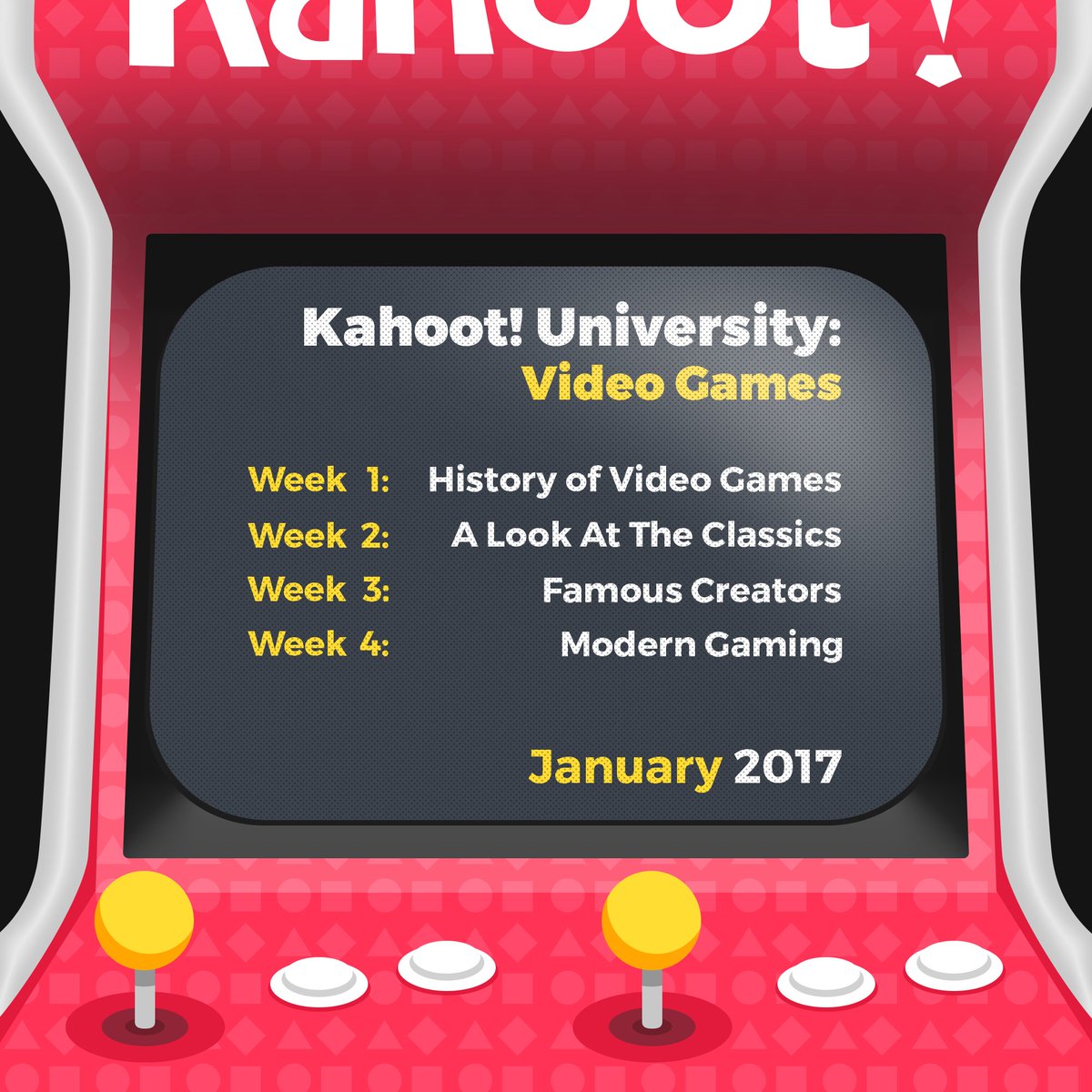 Kahoot! on Twitter "Have fun learning about video games with us this