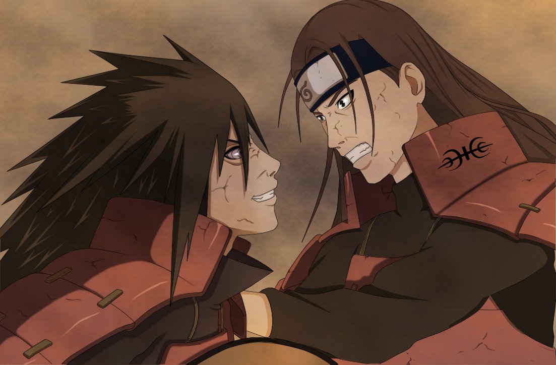 Madara vs Hashirama: Naruto Shippuuden 