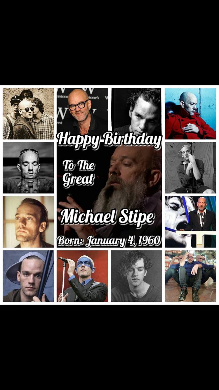 Happy birthday to the legend that is Michael Stipe.   